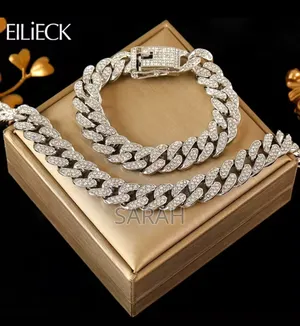 Thich Cuban Necklace Set