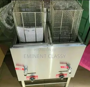 Double Tank Standing Gas Fryier