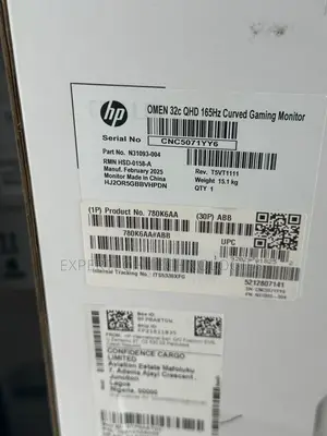 Hp Omen 32c Curved Gaming Monitor (780k6aa) 31.5" Diagonal QHD