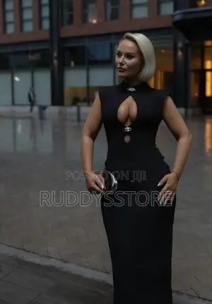 The Zr Padded Midi Dress