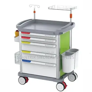 Premium Anesthesia Drug Hospital Trolley With Aluminum Frame Build