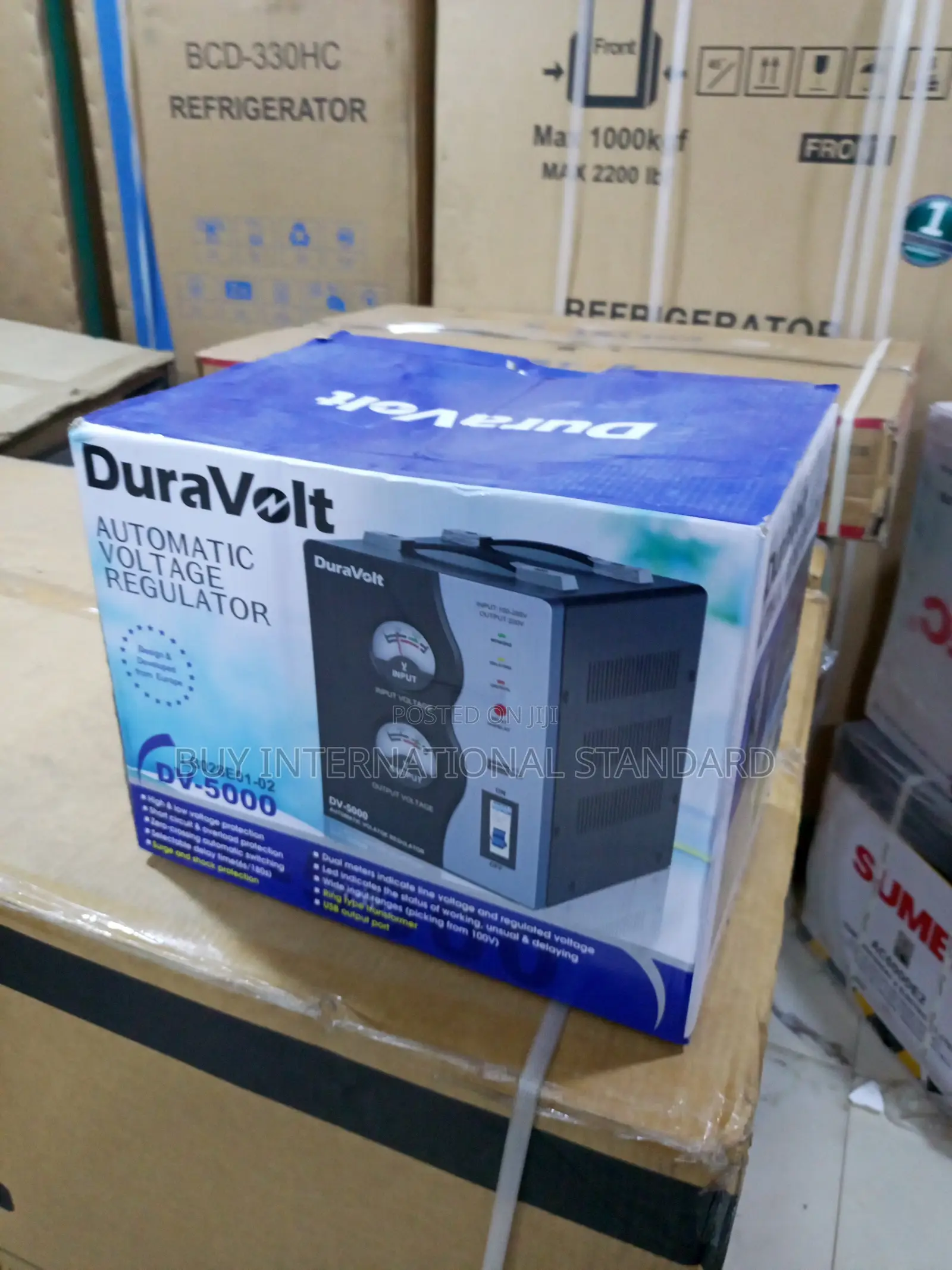 Duravolt 5000w Voltage Stabilizer – Safe for Electronics