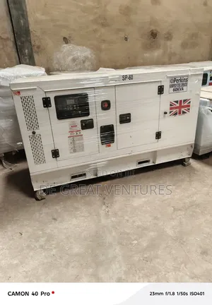 Brand New Perkins 60kva Soundproof Diesel Silent Lister Generator