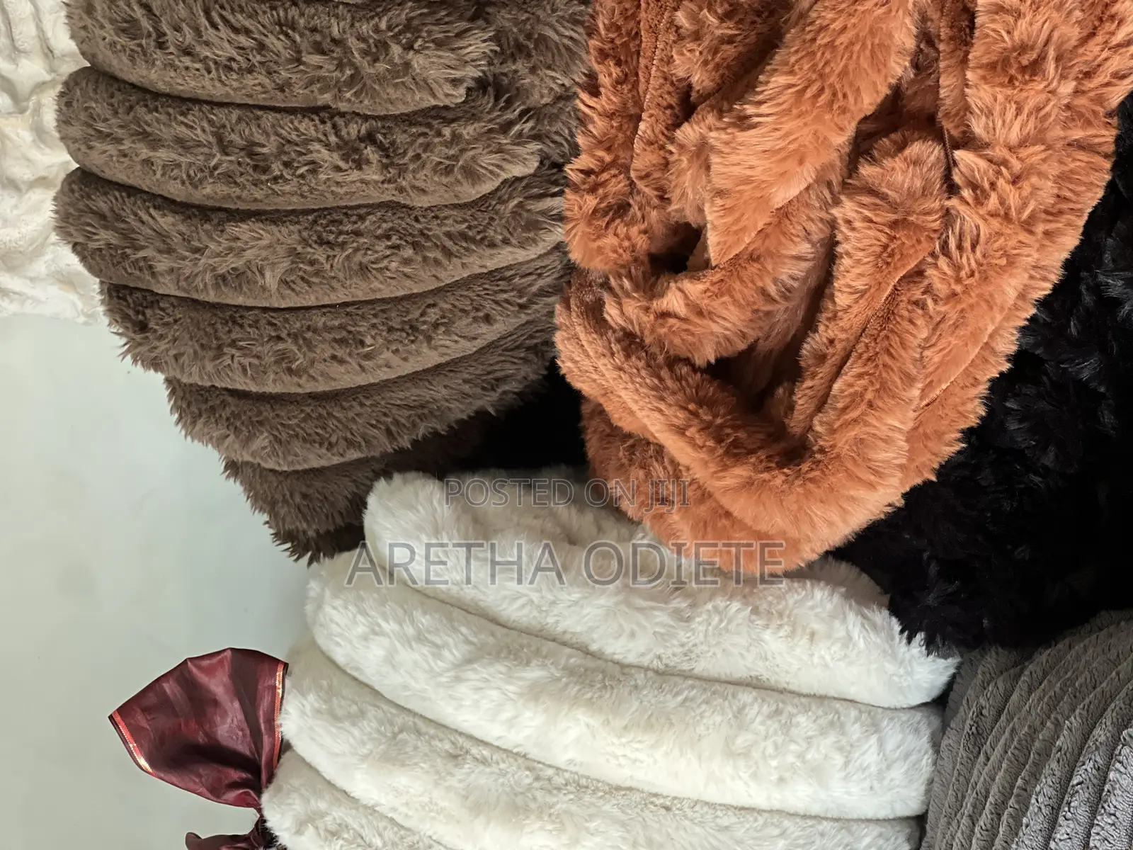Soft Fur Throw Blanket