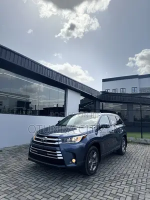 Toyota Highlander Limited Platinum 4x2 V6 (3.5L 6cyl 8A) 2017 Blue