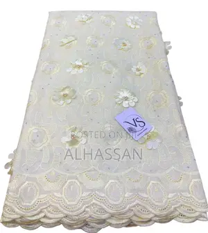 Bridal Swiss Lace: 100% Cotton