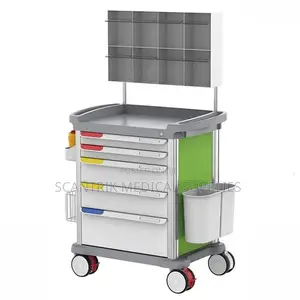 Anesthesia Drug Hospital Trolley for Operating Theatre Efficiency