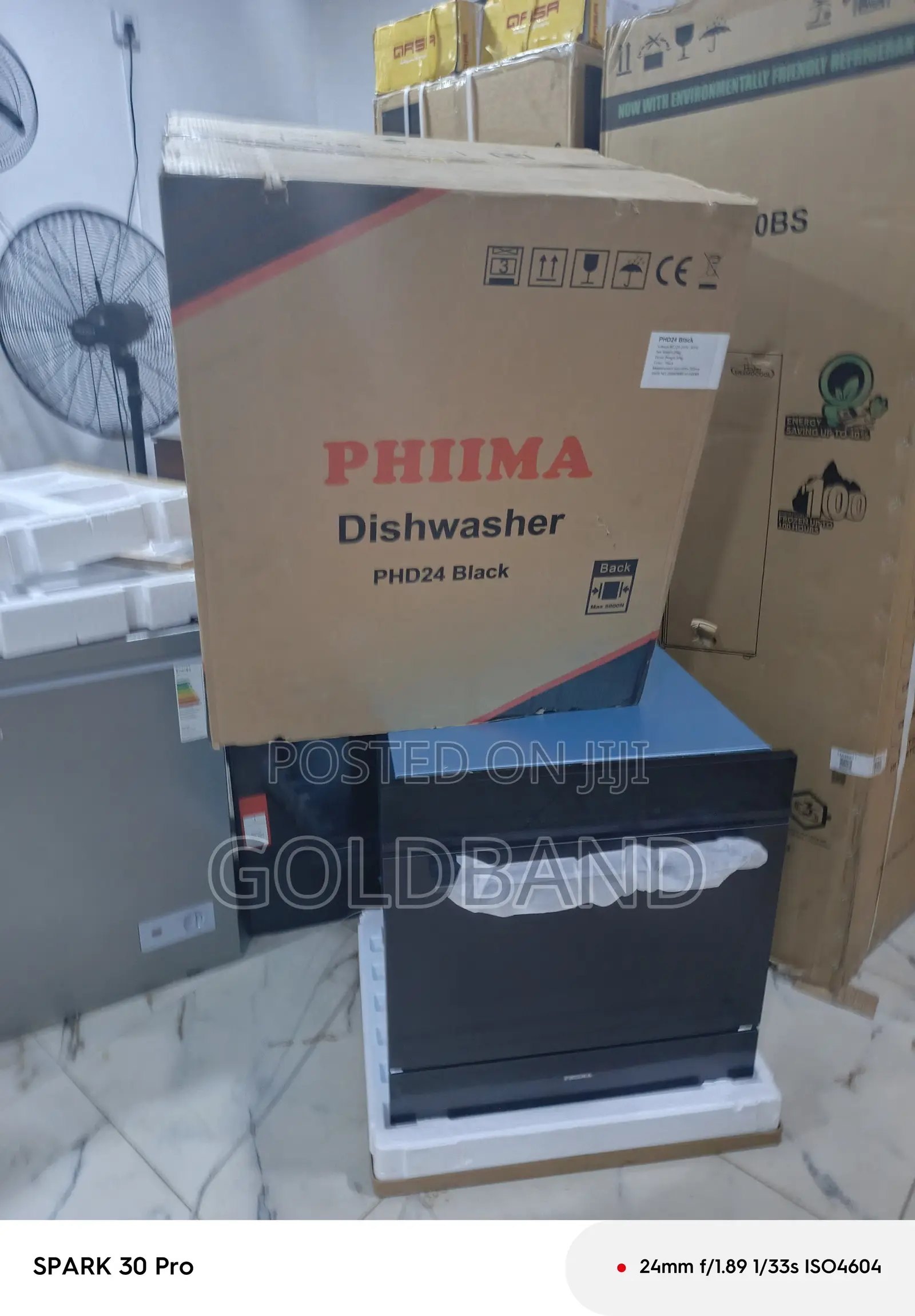 Phiima Dishwasher Portable Countertop Dish Washer