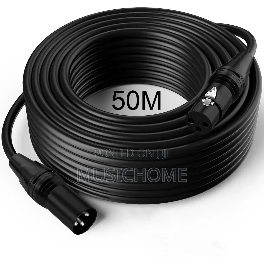 50m Audio Microphone Balanced Cable