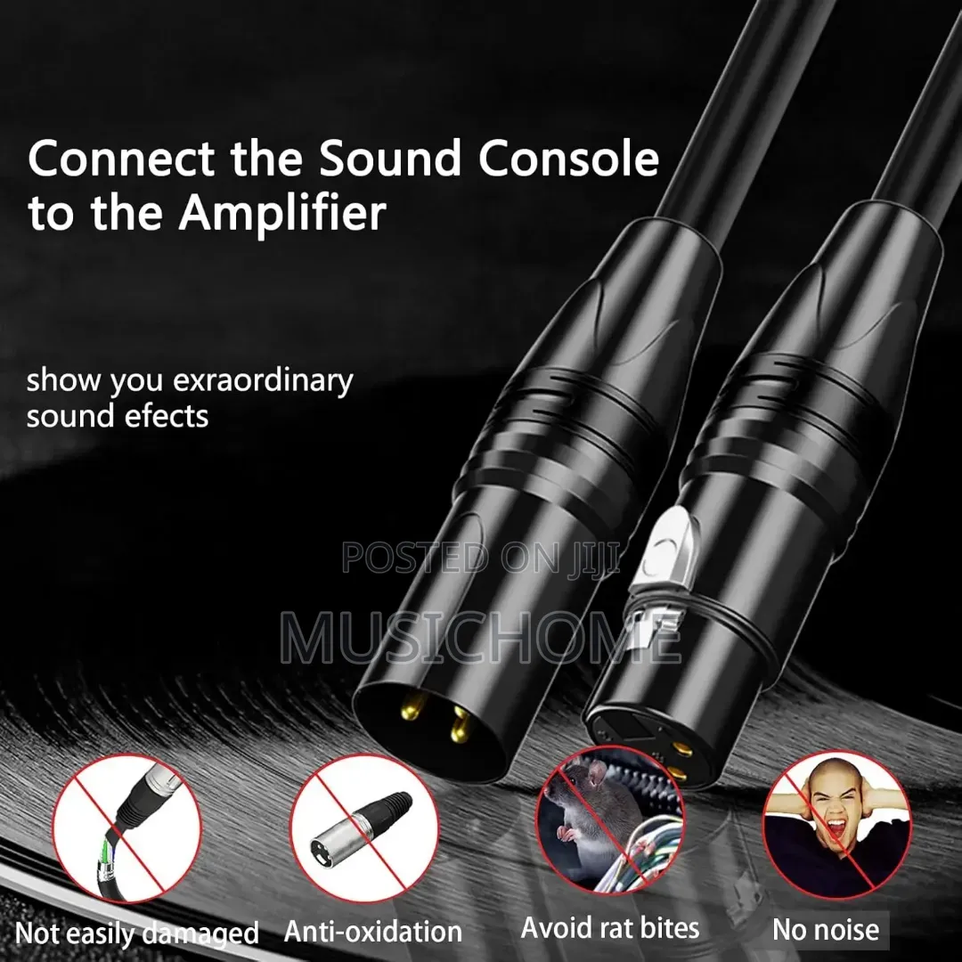 50m Audio Microphone Balanced Cable