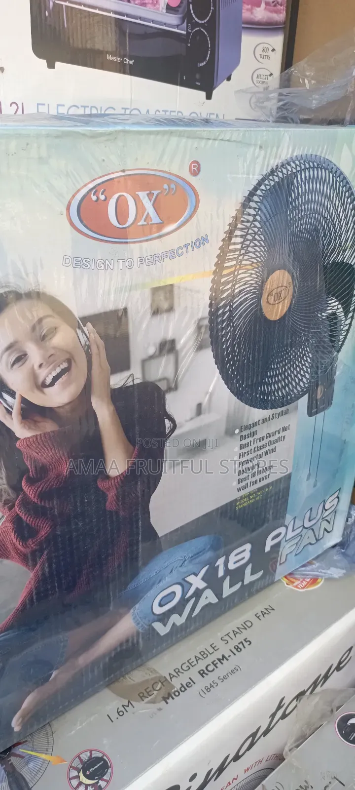 Ox Wall Fan 18"