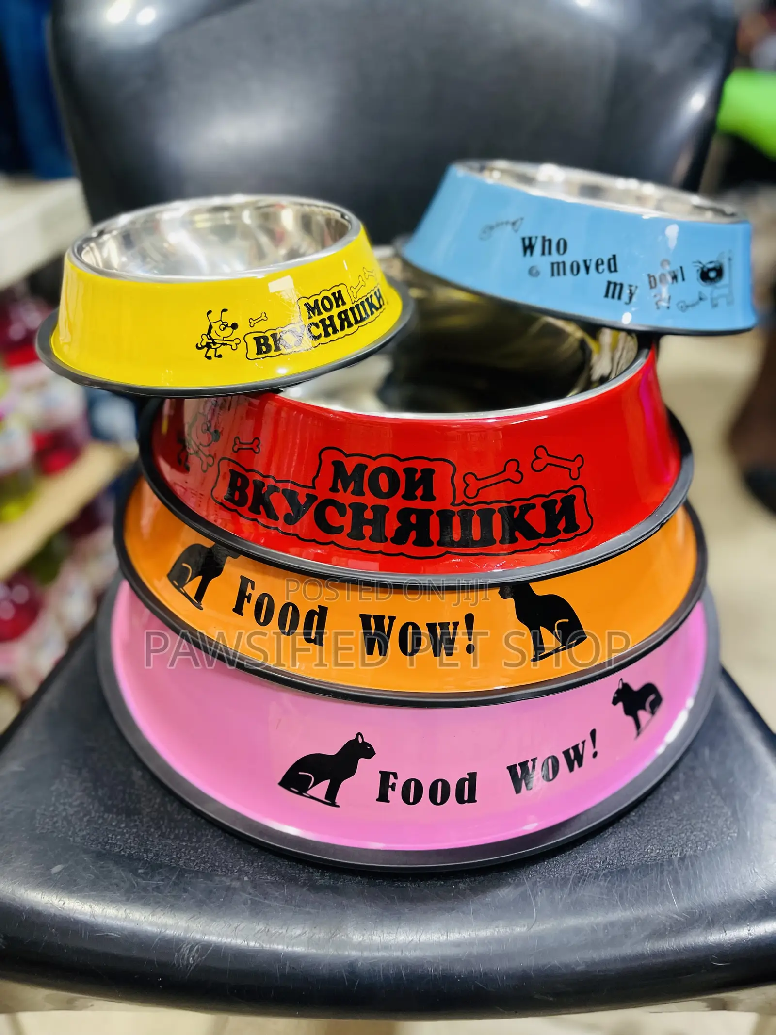Coloured Stainless Bowl