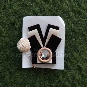 3 in 1 Men Barrister Brooch and Bow Tie Set