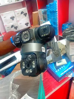 V380 Pro 4g Solar Triple-Lens Camera