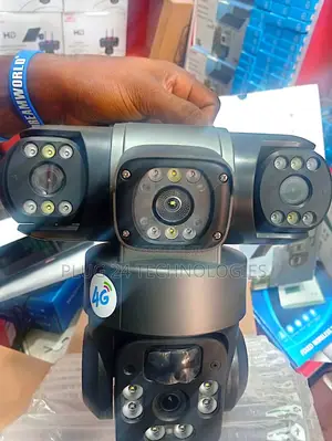 V380 Pro 4g Solar Triple-Lens Camera