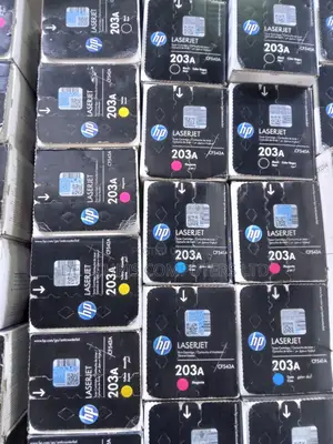 Genuine Hp 203a Toner Cartridges Bk/Y/C/M