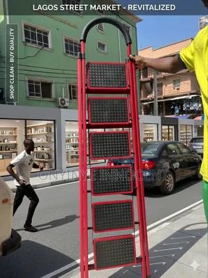Premium 6-step Heavy Duty Foldable Step Ladders