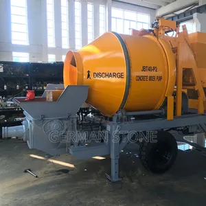 ￼ +2 This Machine Is A Self-loading Concrete Mixer,