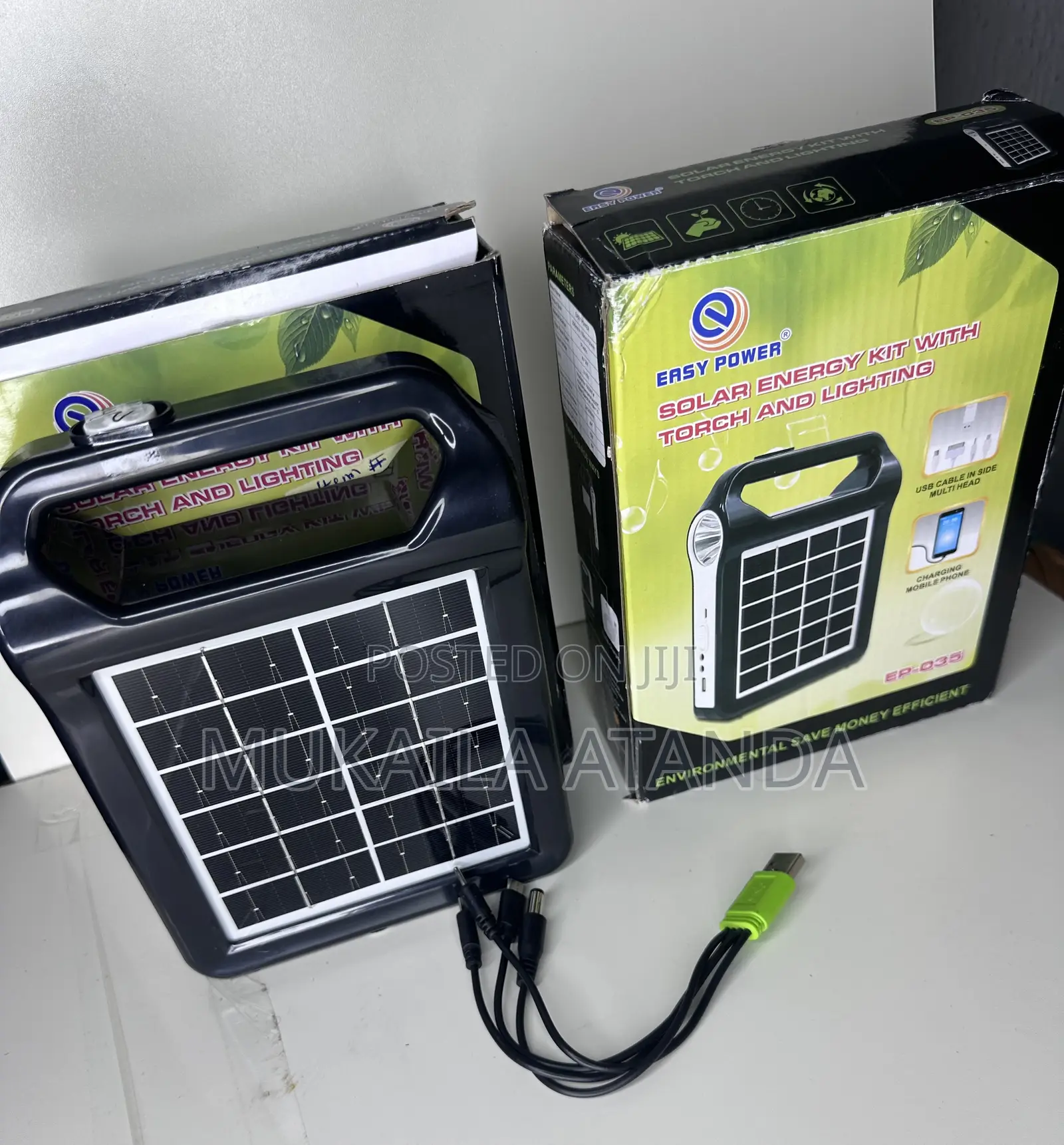 Solar Led Flashlight