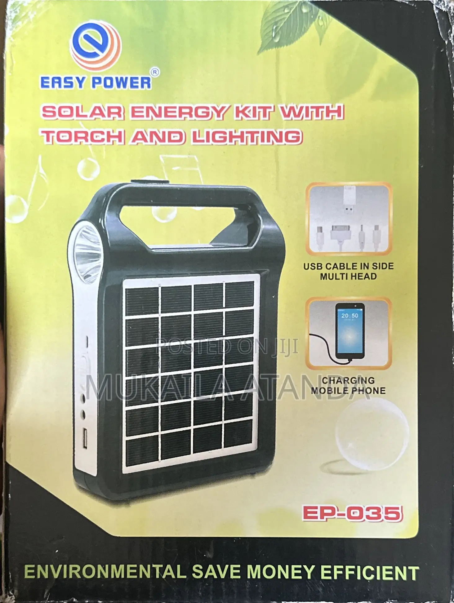 Solar Led Flashlight