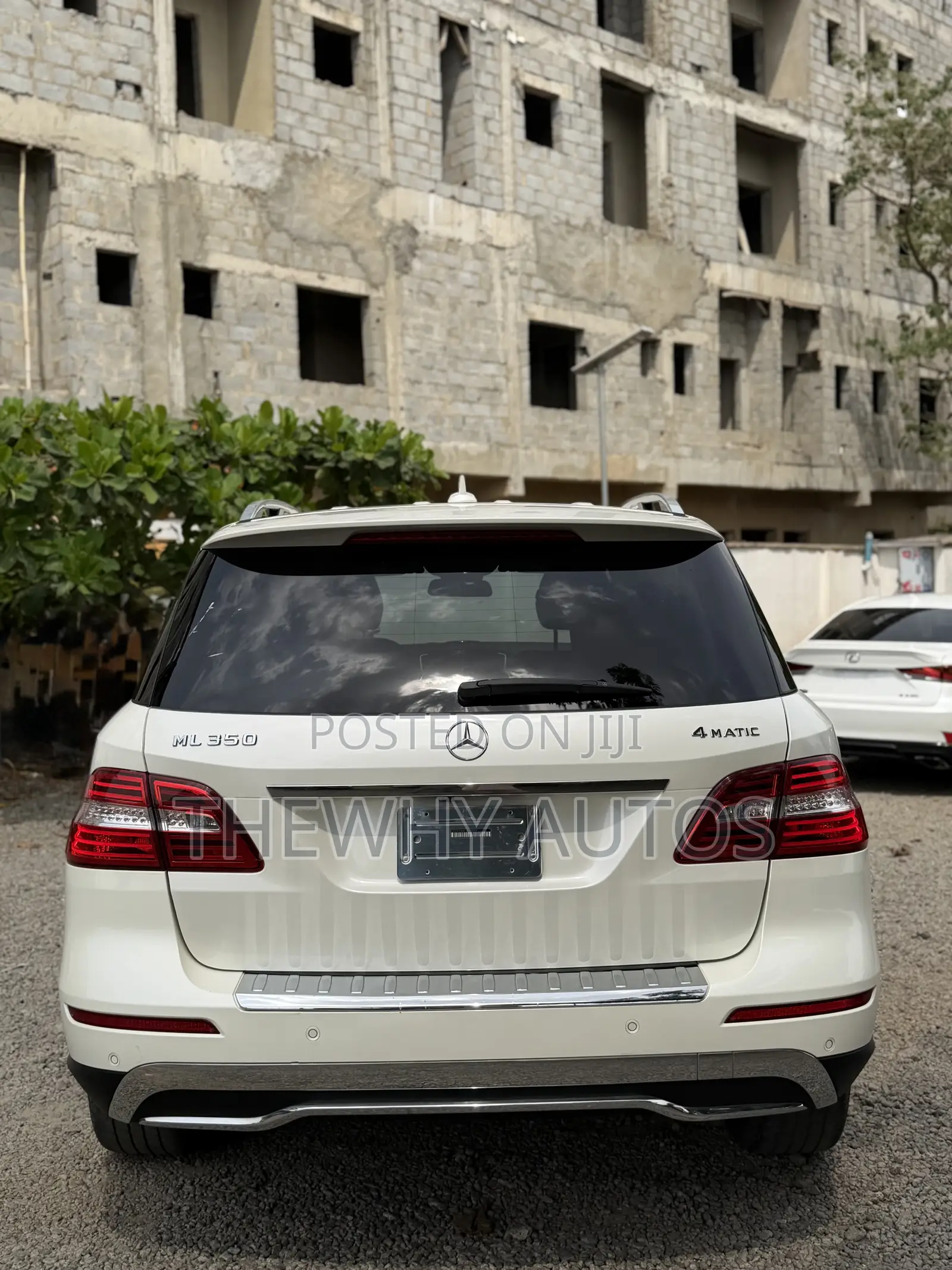 Mercedes-Benz M Class ML 350 4Matic 2012 White