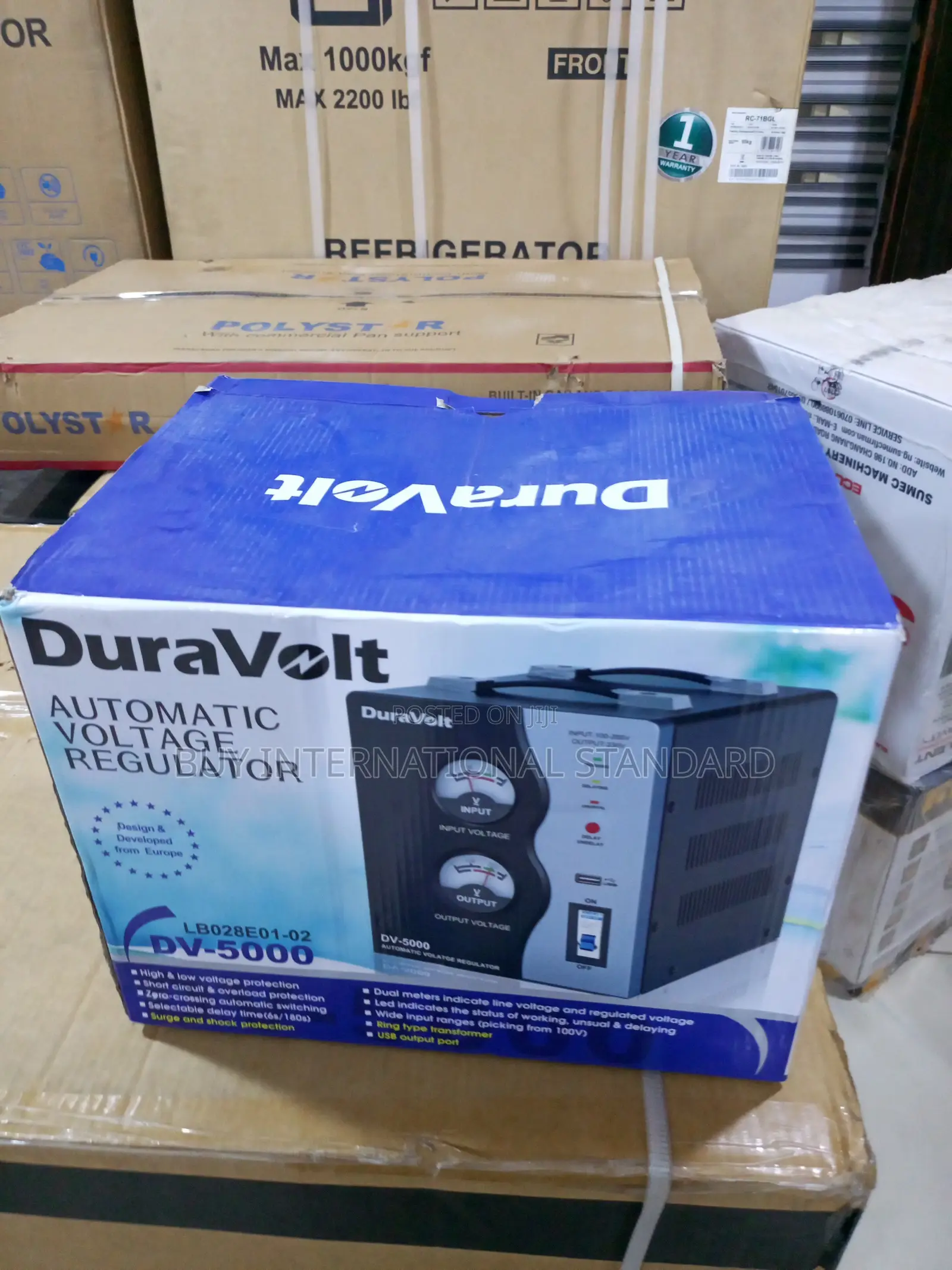 Duravolt 5000w Stabilizer – Protect Against Power Surges