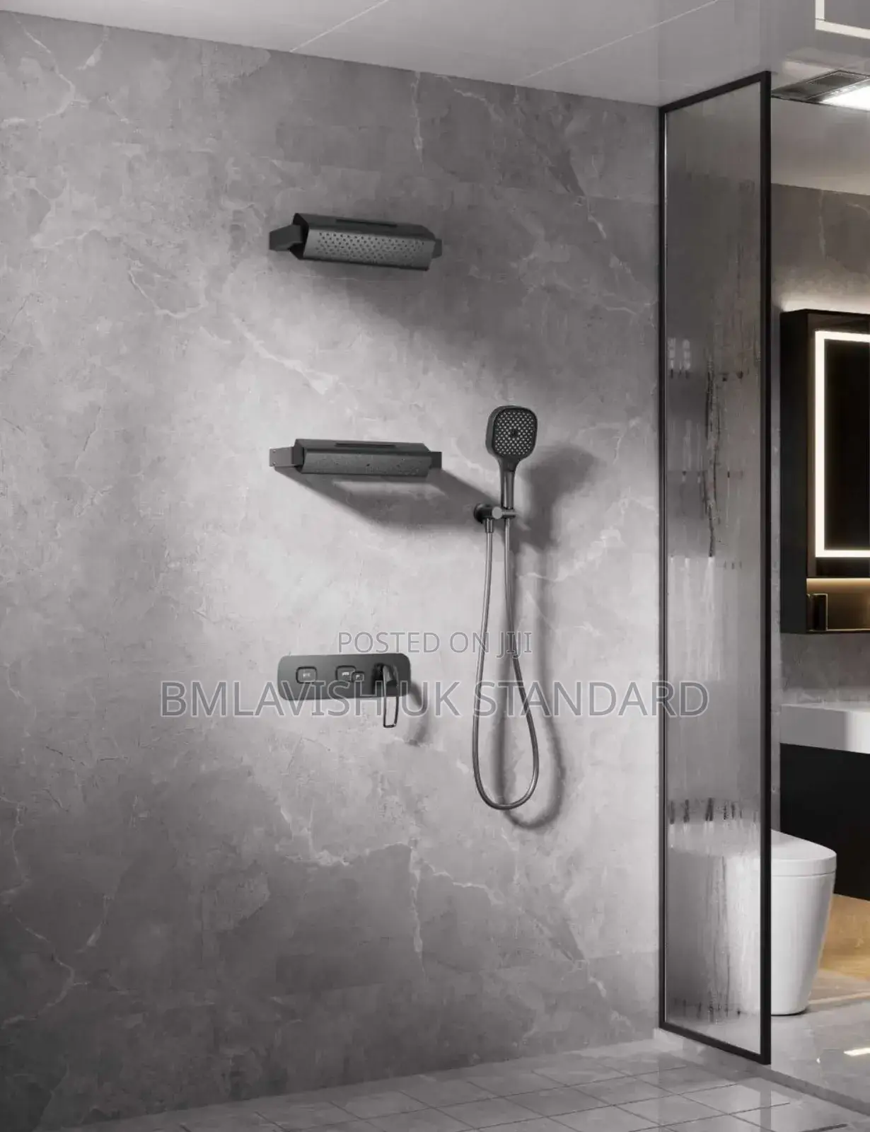 England Pressure Conduit Shower Set