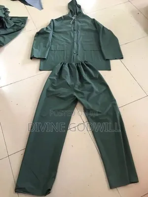 Pvc Up And Down Raincoat