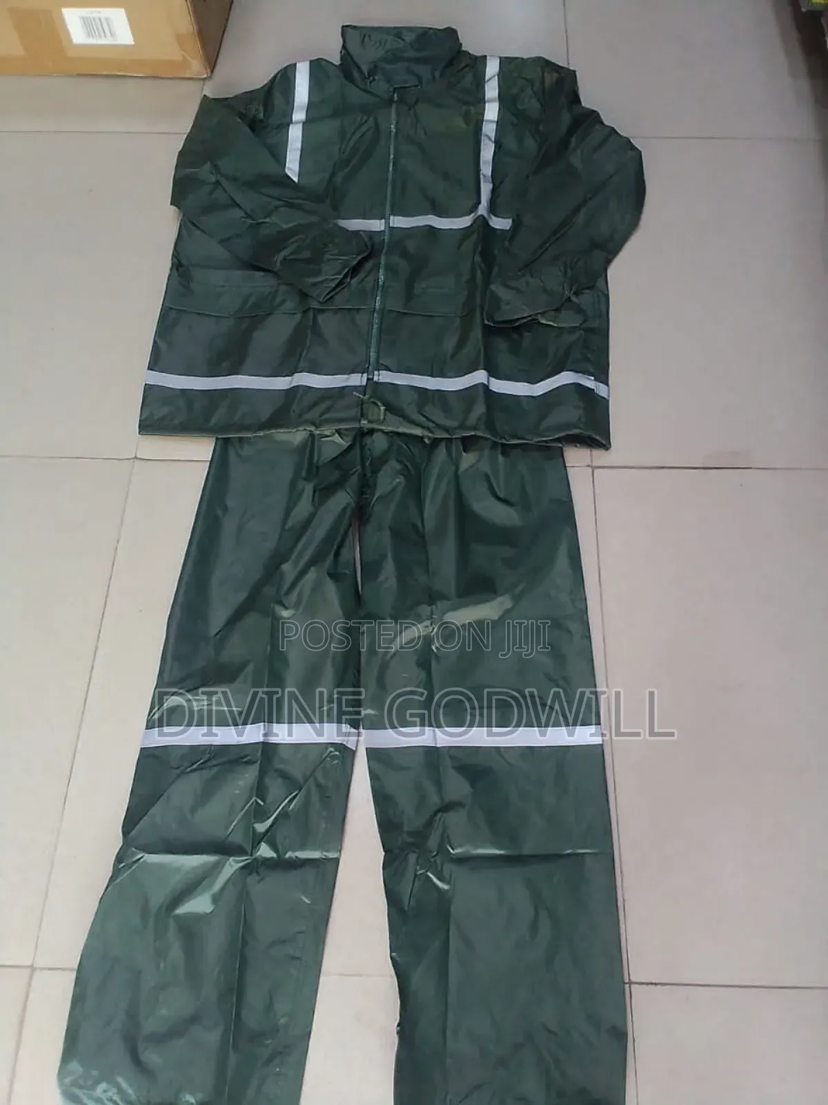 Up And Down Polyester Raincoat