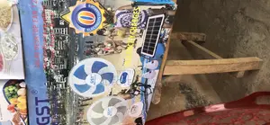 12 Inches Rechargeable Solar Fan