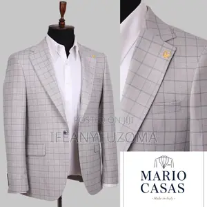 Classic Luxury Designer Blazer Suit
