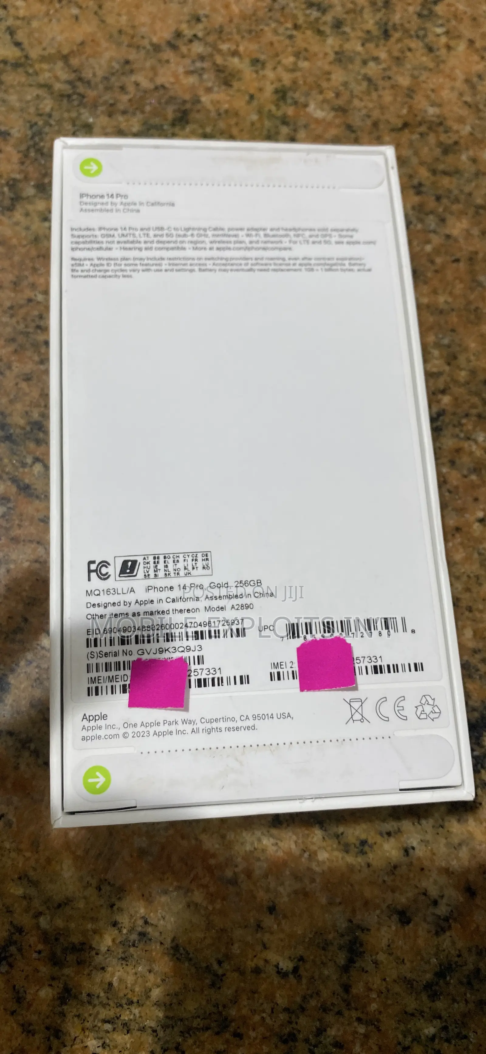 Apple iPhone 14 Pro 256 GB Gold