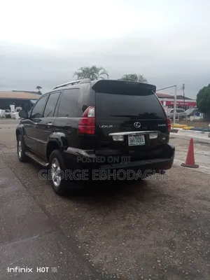 Lexus GX 470 Sport Utility 2005 Black