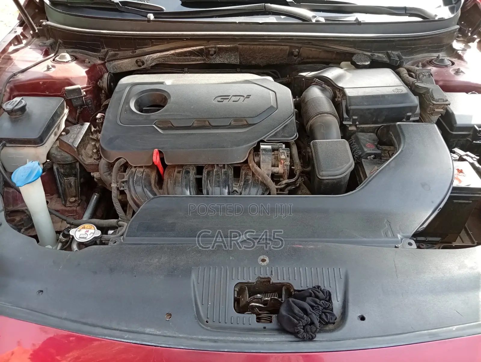 Hyundai Sonata 2015 Red