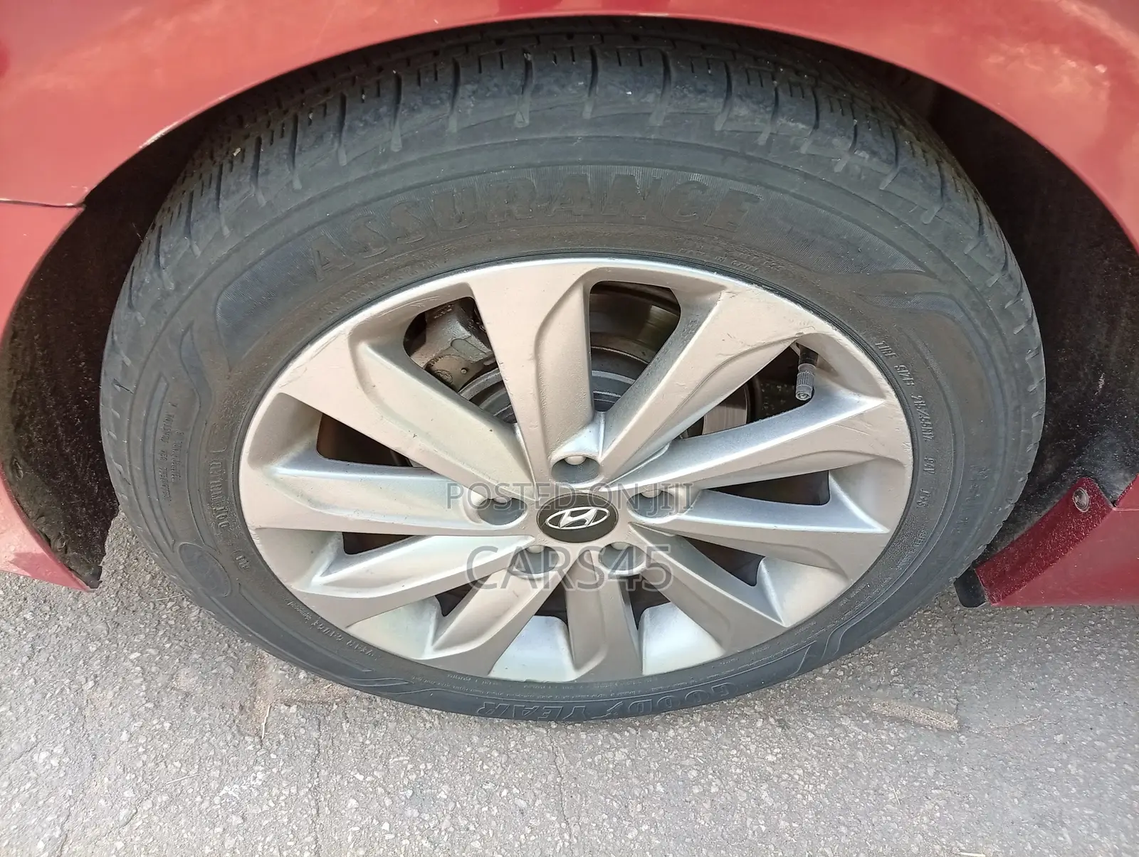 Hyundai Sonata 2015 Red