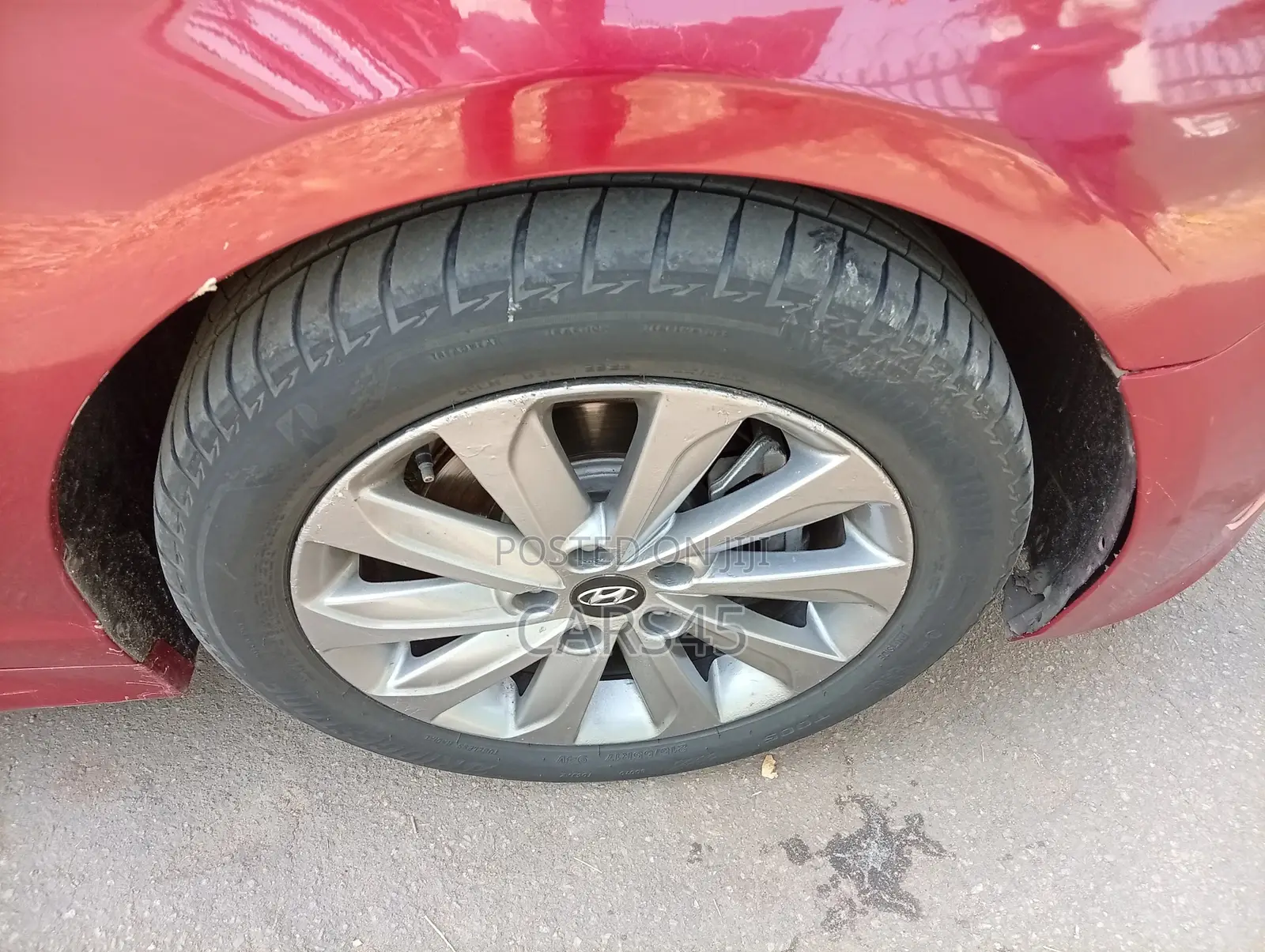 Hyundai Sonata 2015 Red