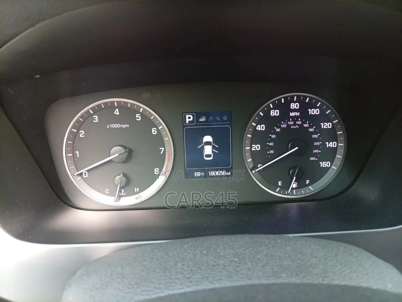 Hyundai Sonata 2015 Red