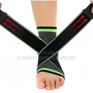 Ankle Brace Compression for Elderly Support and Mobility