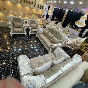 Royal Classic Sofa Set – Luxury Living Room Furniture