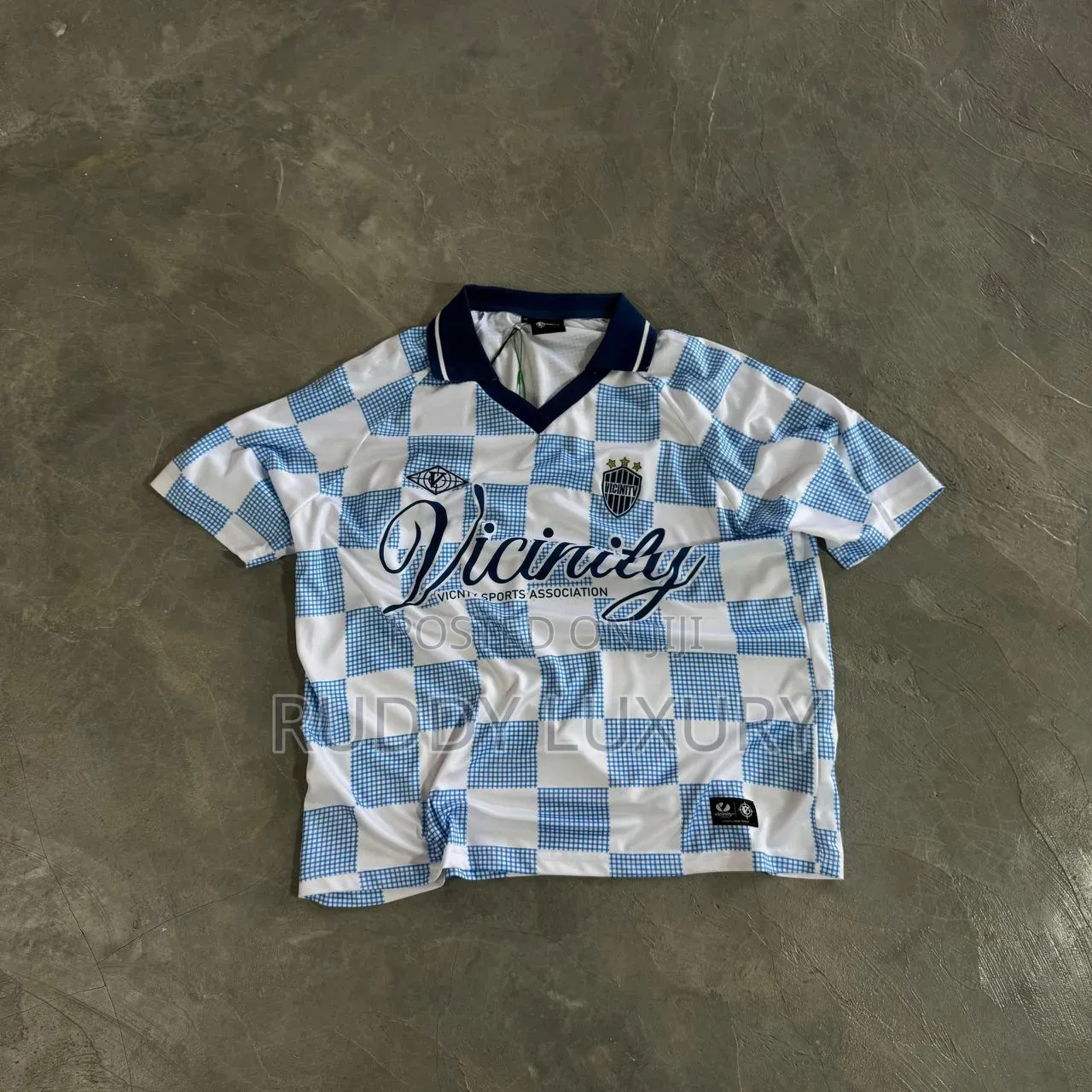 Noir Script Jersey