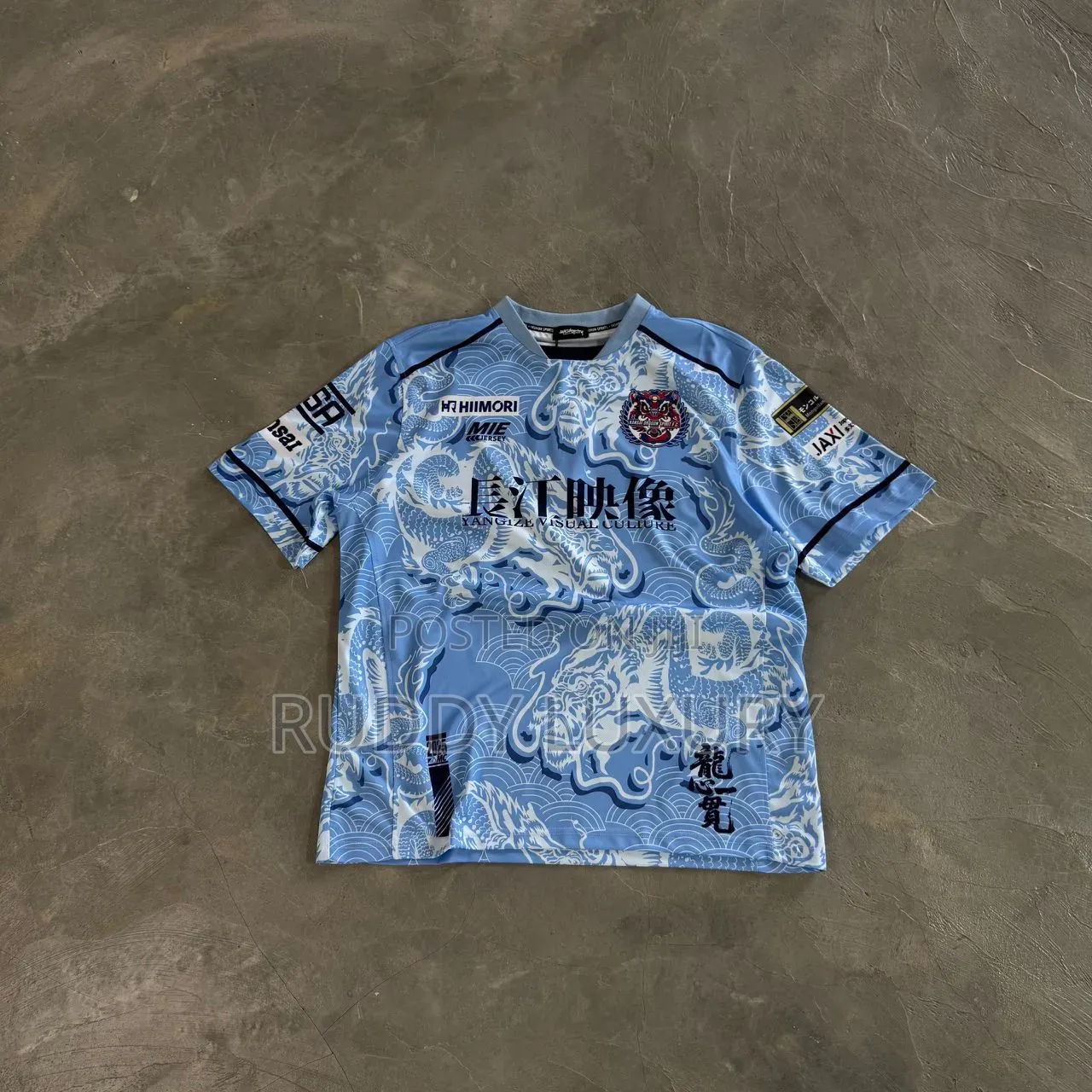 Noir Script Jersey