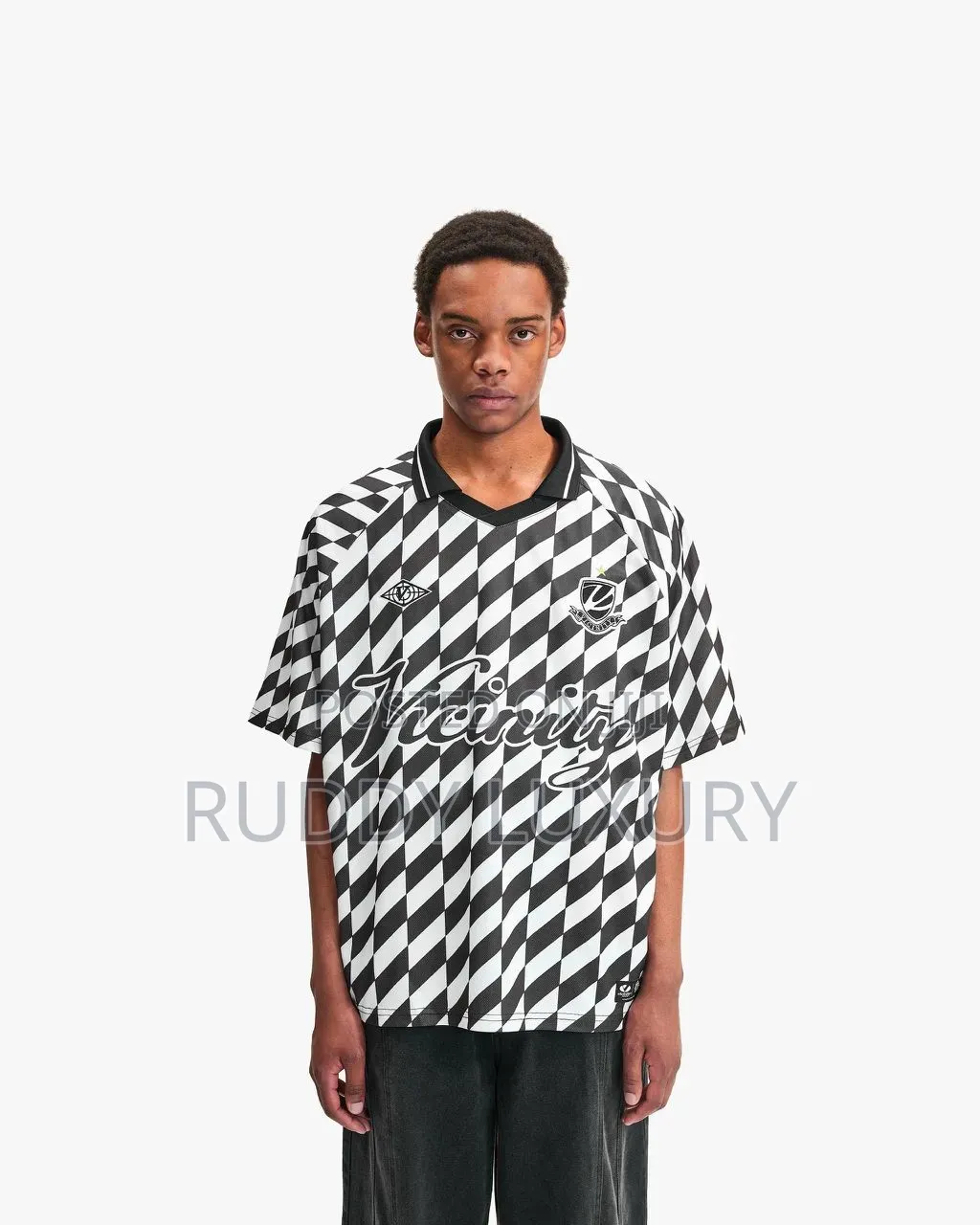 Noir Script Jersey