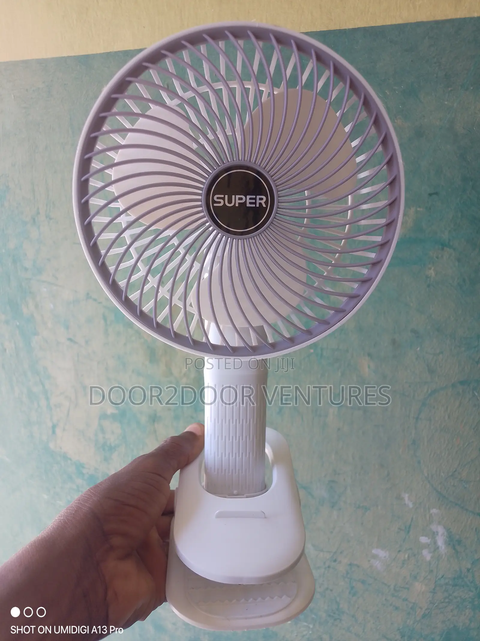 Rechargeable Multi-Function Desktop Fan