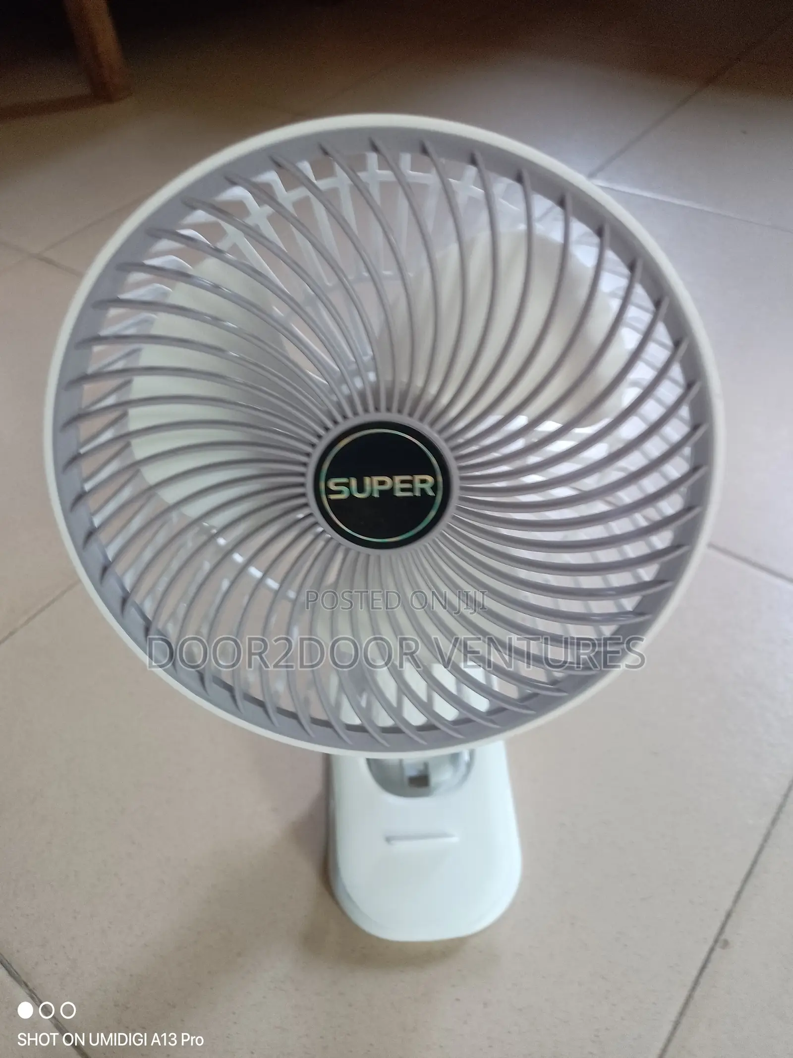 Rechargeable Multi-Function Desktop Fan