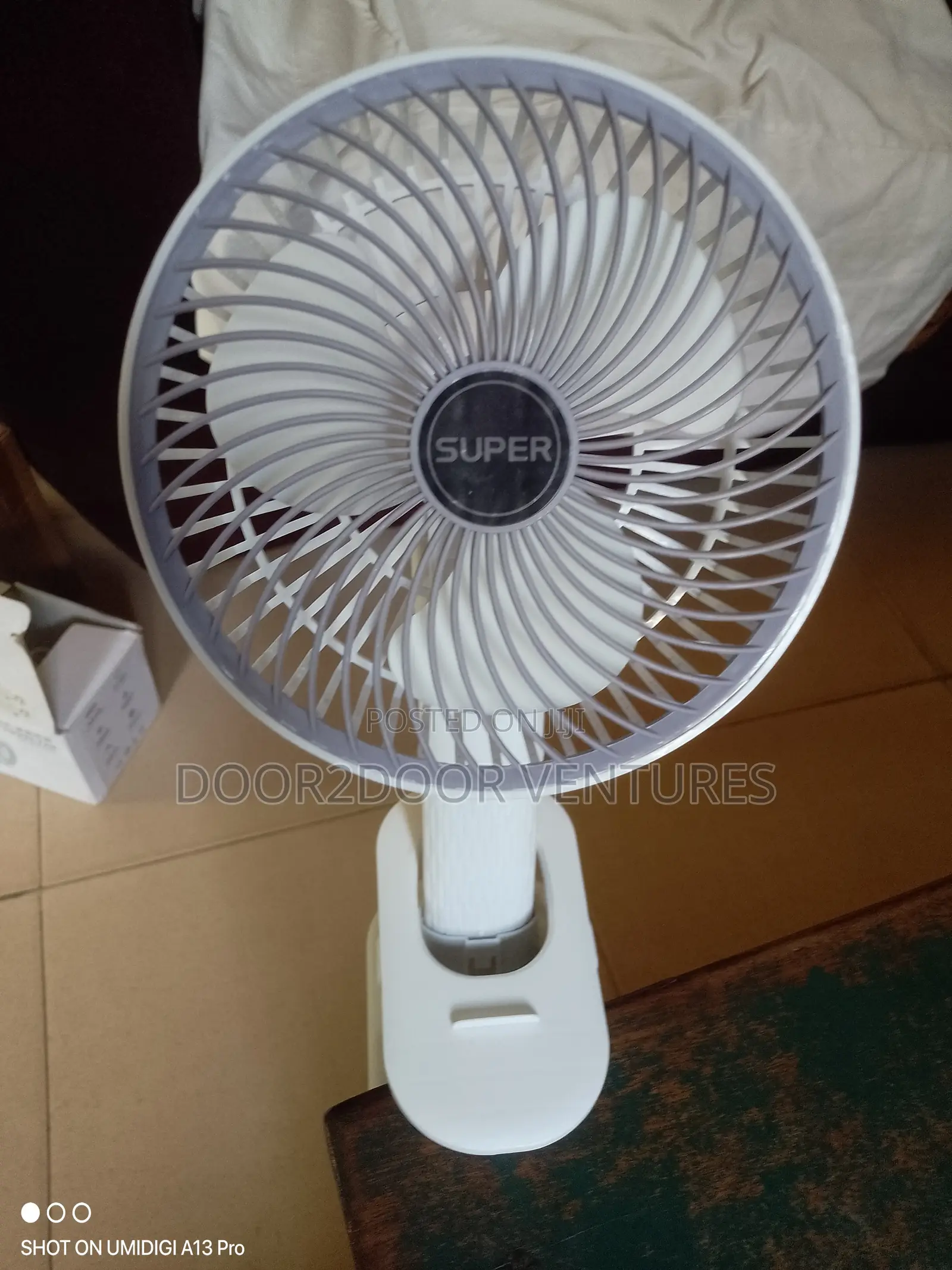 Rechargeable Multi-Function Desktop Fan