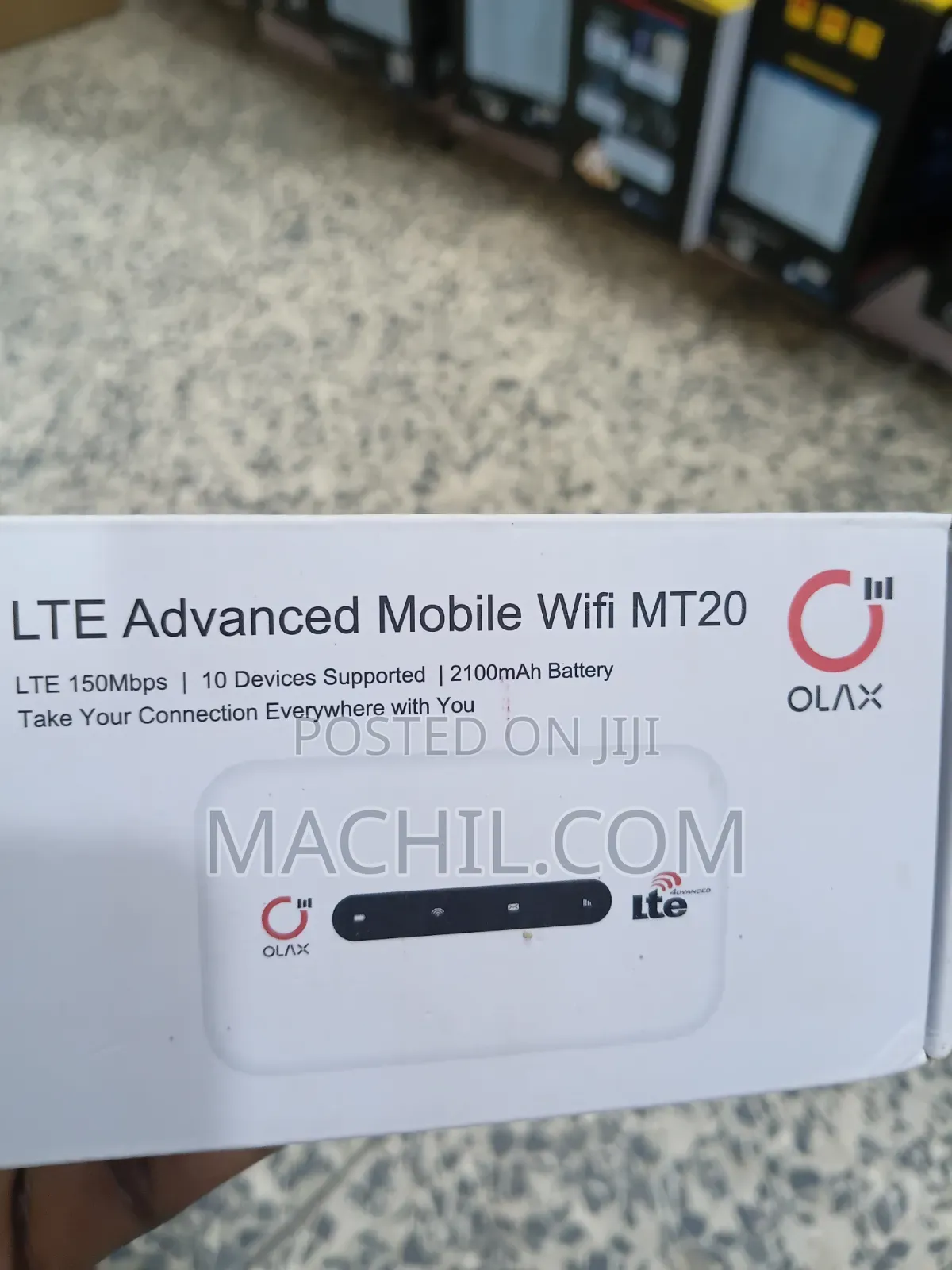 Olax Lte Advanced Mobile Wifi Mt20 150mbps 10 Devices Supported/