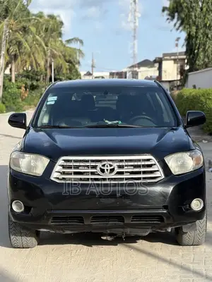 Toyota Highlander 4x4 2008 Black