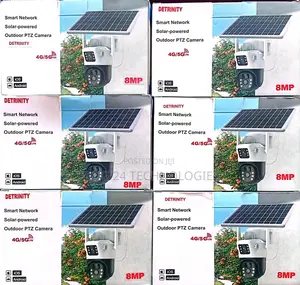 Dual-Lens 4g Solar PTZ Camera