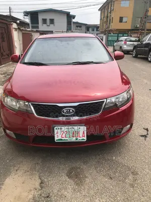 Kia Forte EX Sedan 2013 Red