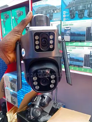 Dual-Lens 4g Solar PTZ Camera